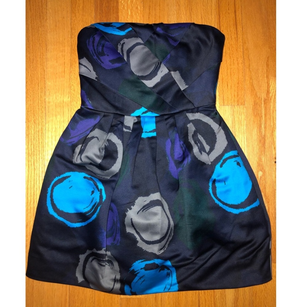 Armani Exchange Royal Blue, Formal Strapless Dress